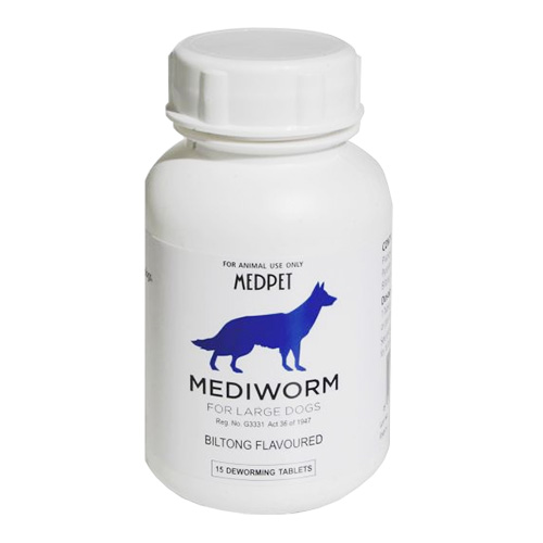 Mediworm For Large Dogs (22-88 Lbs) 4 Tablet