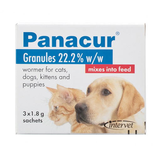 Panacur Granules For Dogs 1.8 Gm 6 Sachet