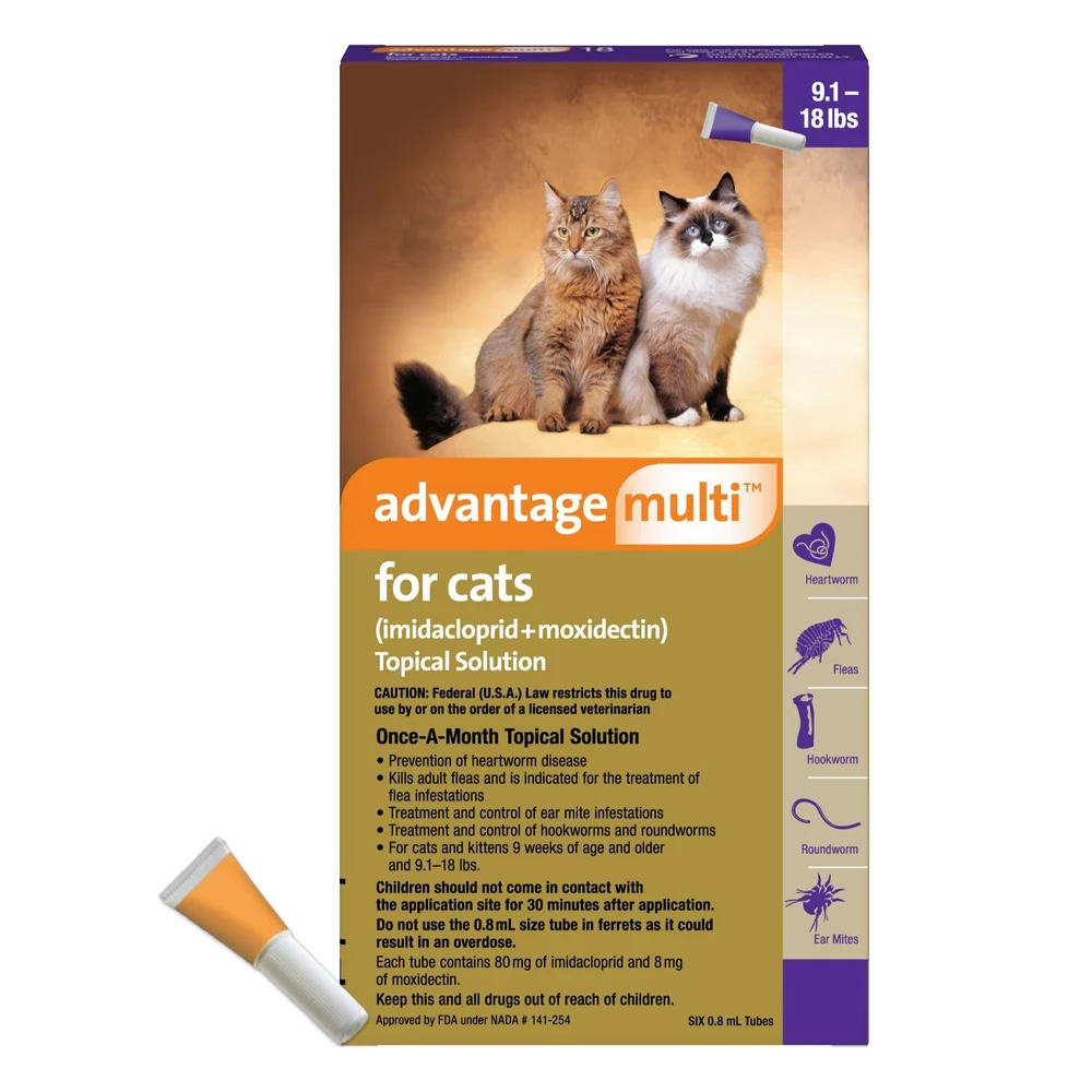Advantage Multi (Advocate) Cats over 10lbs (Purple)