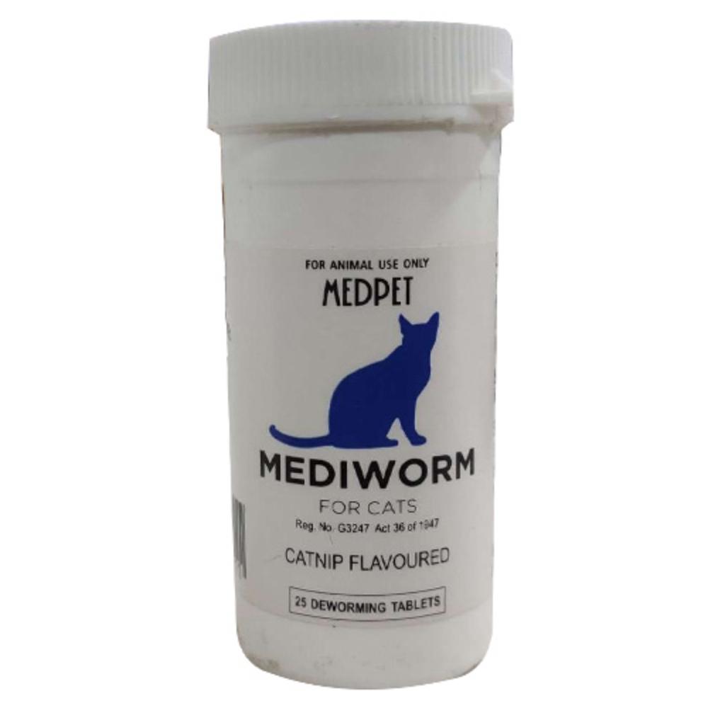 Mediworm Tablets for Cat Supplies