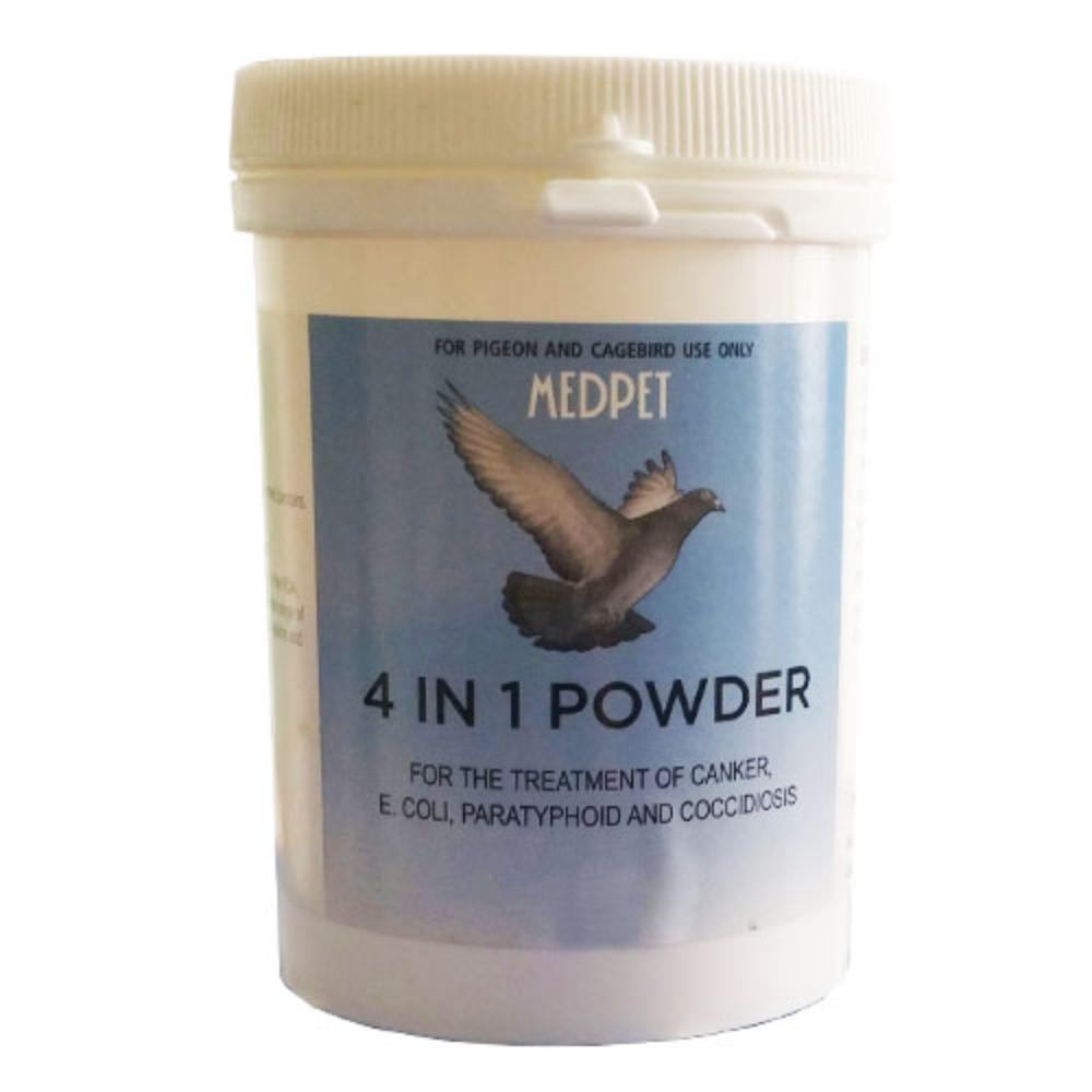 MEDPET 4 IN 1 Powder for Pigeons and Caged Birds 100 gm