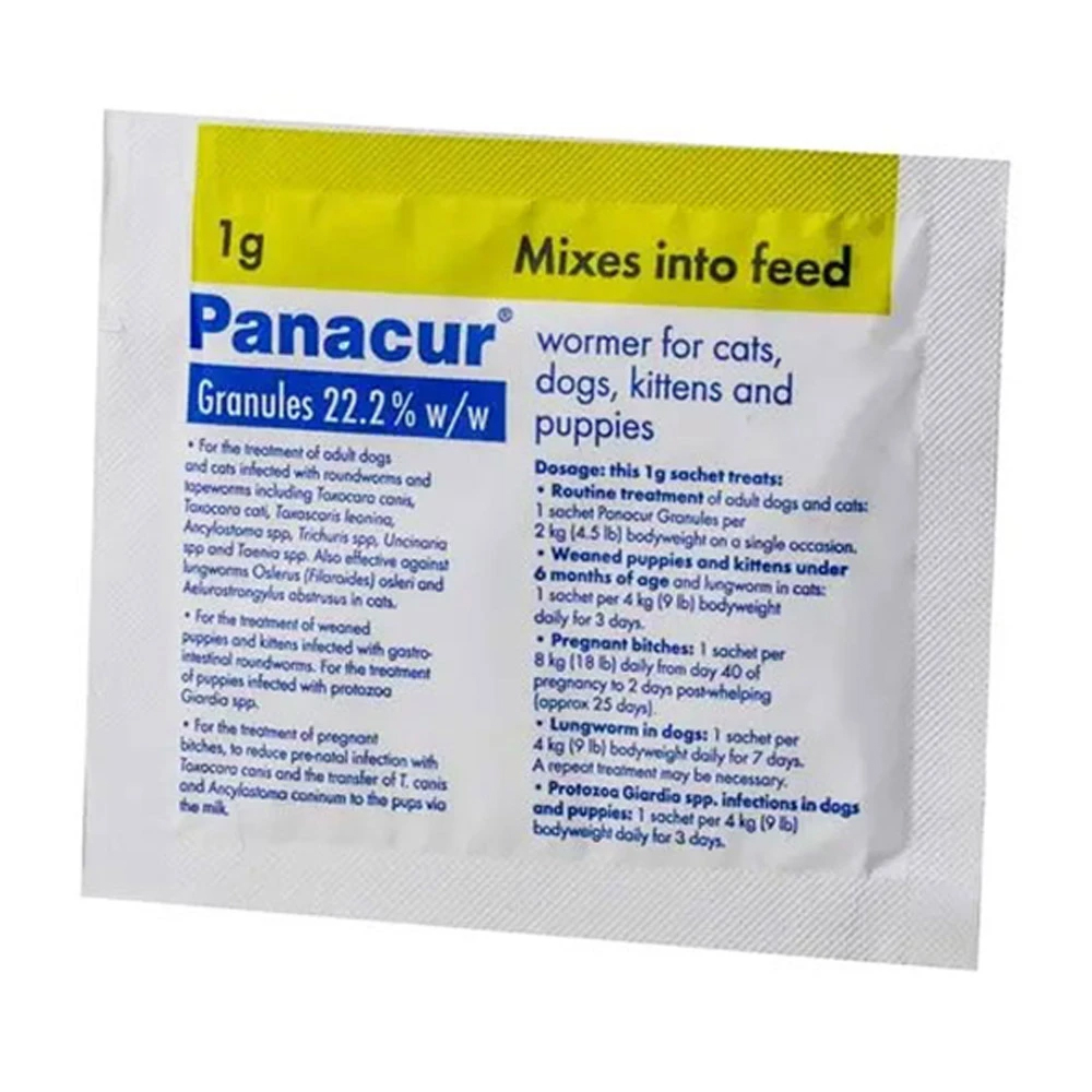 Panacur Granules for Dogs 1Gm