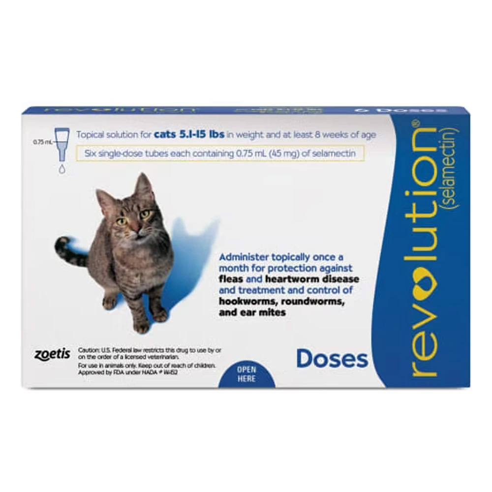 Revolution for Cats 5 -15lbs (Blue)