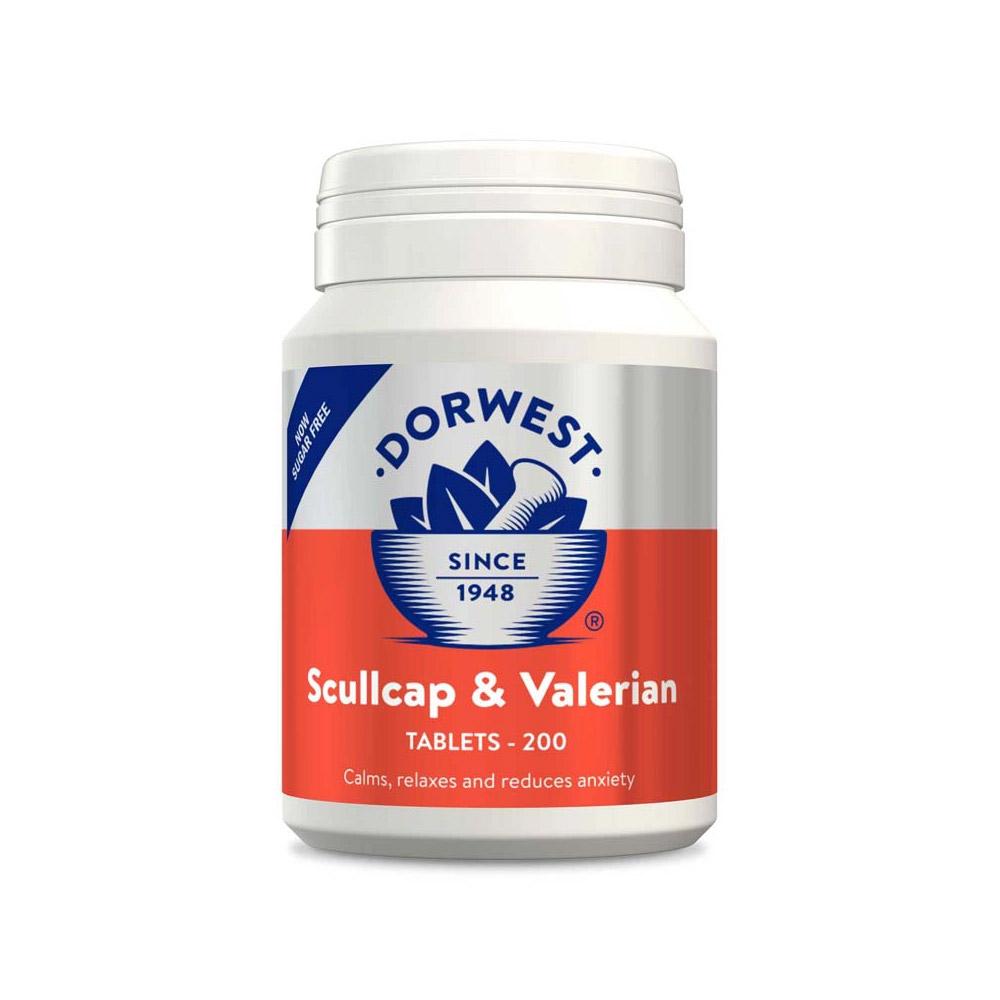 Scullcap & Valerian Tablets for Dog Supplies