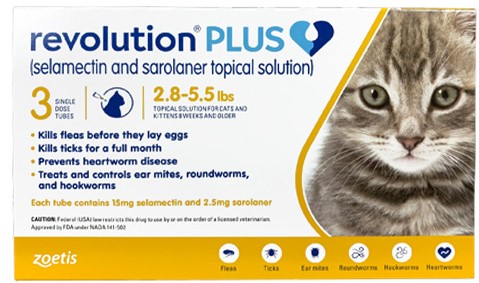 Revolution for Cats Flea and Tick Control