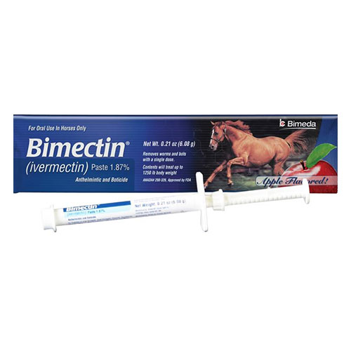Buy Bimectin Horse Wormer 6.42 Gm Free Shipping