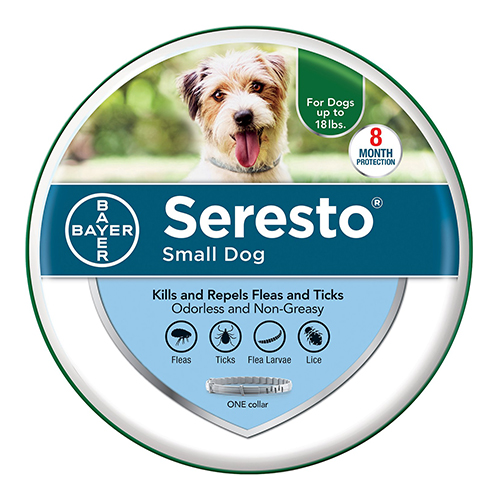 Seresto Collar For Small Dogs (upto 18 Lbs) 15 Inch (38 Cm) 1 Piece